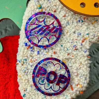 Boucles d'oreilles - rondes Pop Zap