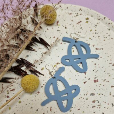 Boucles d'oreilles - noeuds