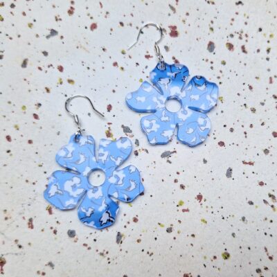 Boucles d'oreilles - Single flower