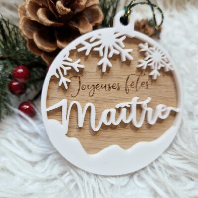 Décoration de Noël - Maître