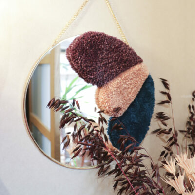 Mirror (purple, pink and blue)