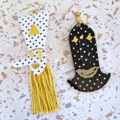 Boucles d'oreilles - Angine de Poitrine